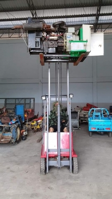 รถฟอร์คลิฟต์ไฟฟ้าเก่าญี่ปุ่น NICHIYU F05D250S 500 กิโล ยกสูง 2.5 เมตร ยางตัน ยังไม่เคยใช้งานในไทย