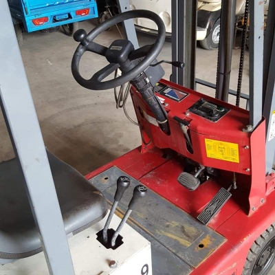 รถฟอร์คลิฟต์ไฟฟ้าเก่าญี่ปุ่น NICHIYU F05D250S 500 กิโล ยกสูง 2.5 เมตร ยางตัน ยังไม่เคยใช้งานในไทย รถฟอร์คลิฟต์ไฟฟ้าเก่าญี่ปุ่น NICHIYU F05D250S 500 กิโล ยกสูง 2.5 เมตร ยางตัน ยังไม่เคยใช้งานในไทย