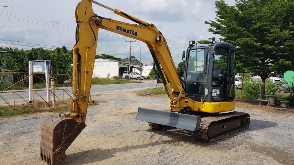 รถขุดโคมัตสุ Komatsu PC55MR-3 เก่าญี่ปุ่น