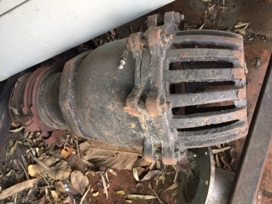 ท่อดูด+หัวกระโหลก ดักน้ำ