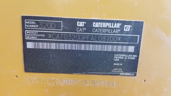 ขาย แบคโฮ CAT 320D เล่มทะเบียนครบ เครื่องดี ปั้มดี ช่วงล่างเต็ม ราคาต่อรองได้