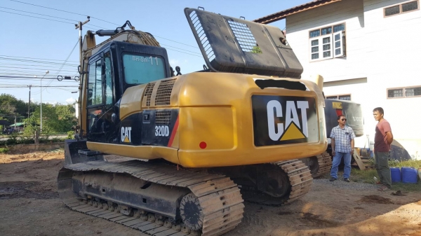 ขาย แบคโฮ CAT 320D เล่มทะเบียนครบ เครื่องดี ปั้มดี ช่วงล่างเต็ม ราคาต่อรองได้