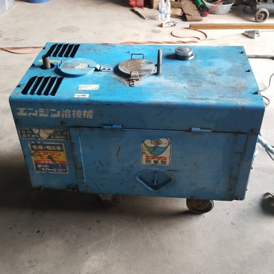 เครื่องเชื่อมเครื่องปั่นไฟเก่าญี่ปุ่น airman PDW180SV เครื่องดีเซล 2 สูบ เครื่องเชื่อมเครื่องปั่นไฟเก่าญี่ปุ่น airman PDW180SV เครื่องดีเซล 2 สูบ