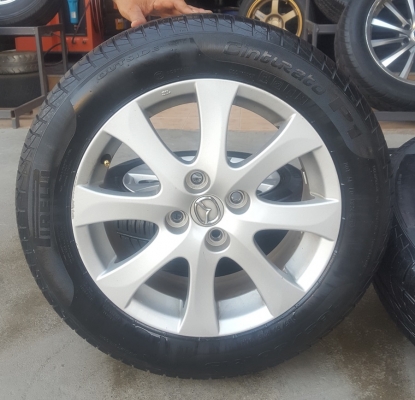 ล้อMazda2 ขอบ15 ยาง185/60/15 ปี 15  4 ล้อ