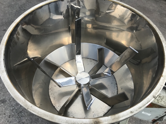 ขายเครื่องกวน-เครื่องผสม แบบถังสแตนเลส พร้อมมอเตอร์เกียร์ 2HP. 380V ของจีน อุปกรณ์ครบชุด สวิทย์ตัดการทำงานในตัว พร้อมสภาพสวย หมุนนิ่ม พร้อมใช้งาน