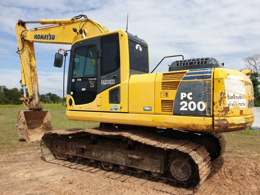 มีvdoขายโคมัสสุ PC200-8N1 ทำงาน 14,000 ชม.เอกสารอินวอยราคา 1,300,000