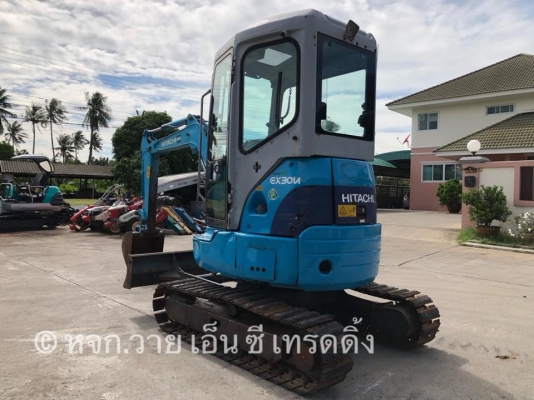 รถขุด HITACHI EX30u มีเก๋ง นำเข้ามือสองญี่ปุ่น