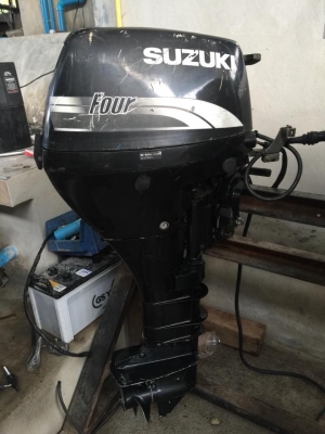 เครื่องเรือ Suzuki df15 4จังหวะ เดิมๆญี่ปุ่น