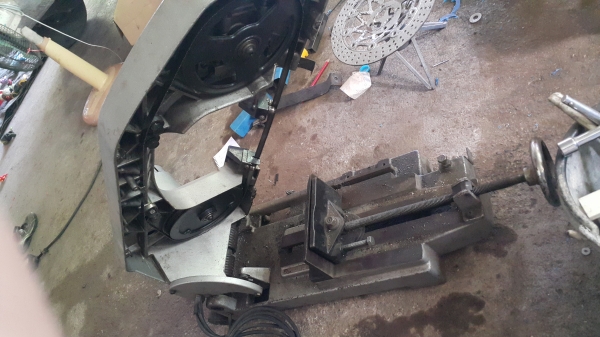 เลื่อยสายพานของนอก ถึกๆ ทนๆ **มีใบใหม่แถม