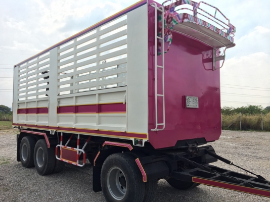 Hino FM1A 344 แรง ปี 57 ไมล์ 2แสนกว่า ยางดี แม่ลูกกะบะดัมพ์เหล็กคอกเกษตร ใส่ของได้ 29.50 ตัน ยางดี พร้อมใช้งาน ทะเบียนพร้อม