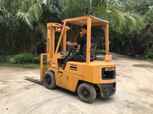 ขายFORKLIFT KOMATSU FG15-12(1.5ตัน) สวยเดิมจากญี่ปุ่น ยังไม่เคยใช้ในไทย 99,000เท่านั้น!!