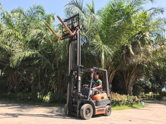 ขายFORKLIFT TOTOTA รุ่น6FG14(1.5ตัน)(งากระดก) สวยเดิมจากญี่ปุ่น ยังไม่เคยใช้ในไทย 165,000เท่านั้น!!