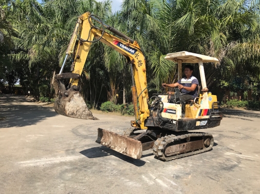 ขายแบคโฮ YANMAR B27(เท่าPC30) เดิมจากญี่ปุ่น100\% ทำงานสมบูรณ์ทุกระบบ รับรองไม่ผิดหวัง235,000 เท่านั