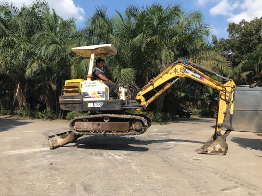ขายแบคโฮ YANMAR B27(เท่าPC30) เดิมจากญี่ปุ่น100\% ทำงานสมบูรณ์ทุกระบบ รับรองไม่ผิดหวัง235,000 เท่านั้น!!