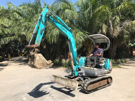ขายแบคโฮ KOBELCO SK30(ปั้มนิ้ว)(คอนโทลน้ำมัน)(ลายหัวแย๊ก) ครบๆ สวยเดิมจากญี่ปุ่น ทำงานสมบูรณ์ทุกระบบ รับรองไม่ผิดหวัง 245,000 เท่านั้น!!