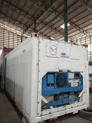 ขายถูก !!! ตู้คอนเทนเนอร์เย็น carrier มีม่าน ขายถูก !!! ตู้คอนเทนเนอร์เย็น carrier มีม่าน