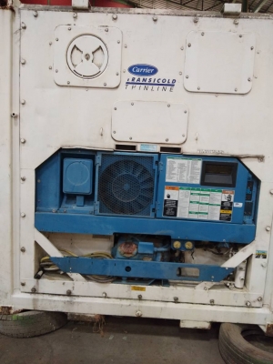 ขายถูก !!! ตู้คอนเทนเนอร์เย็น carrier มีม่าน ขายถูก !!! ตู้คอนเทนเนอร์เย็น carrier มีม่าน