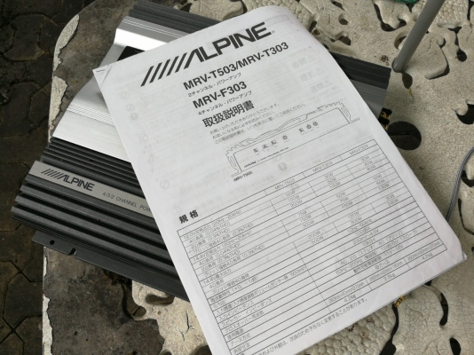 ขาย power amp ALPINE รุ่น MRV-F303 เก่าญี่ปุ่น ขาย power amp ALPINE รุ่น MRV-F303 เก่าญี่ปุ่น