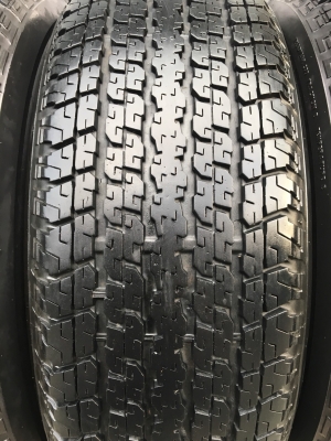 ล้อแม็ก Mitsu Pajero ขอบ17 (ลายก้ามปู) พร้อมยาง 245-65-17 Bridgestone สภาพดี ดอกยางหนา