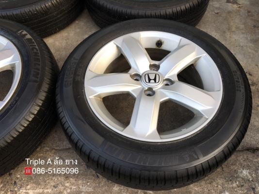 ล้อแม็ก Honda City ขอบ15 พร้อมยาง 175-65-15 Michelin ปี 14