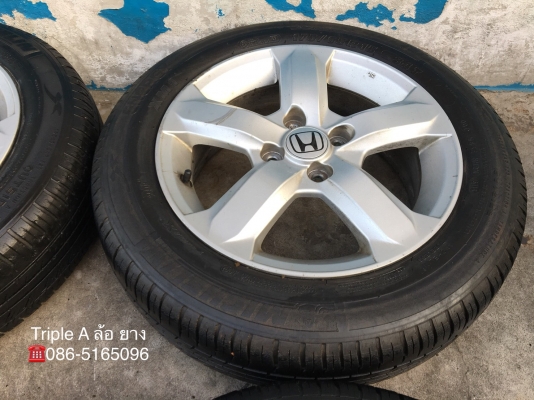 ล้อแม็ก Honda City ขอบ15 พร้อมยาง 175-65-15 Michelin ปี 14
