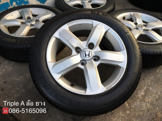 ล้อแม็ก Honda City ขอบ15 พร้อมยาง 175-65-15 Michelin ปี 14