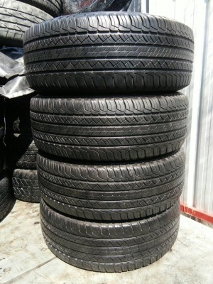 ขายยาง 265/60R18 มิชลิน ปี17 ดอกยางเต็มสดมากไม่ร้าวไม่กินข้างไม่มีปะ ชุดละ 7900 บาท พร้อมใส่ ถ่วง ฟร