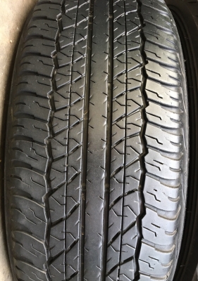 ยาง Dunlop 245-65-17 ปี 14 ดอกยางเต็มๆ