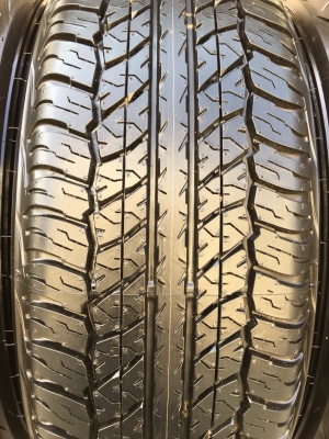 ยางใหม่ป้ายแดง Dunlop 245-65-17 ปี 18 ยางสวยกริ๊บ ตุ่มอลัง เส้นสีชัด