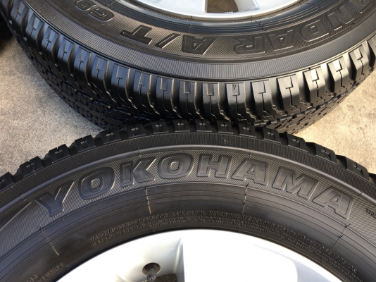 ล้อแม็ก Toyota Revo ขอบ17 พร้อมยาง 265-65-17 Yokohama ปลายปี 16 สภาพดี ดอกยางหนาปึก