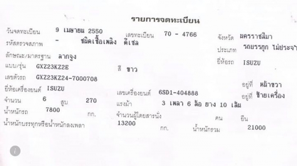 ขายครับหัวลาก 270MAXLOAD ปี50