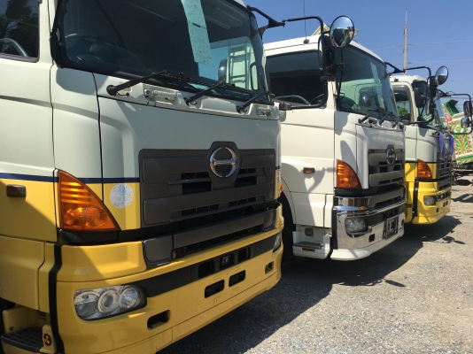 ฮีโน่ ซี่รี่700 เครื่อง E13C 410 แรง หัว- คัตชี ช่วงล่างแหนบ มีทะเบียน มีทั้ง 10 ล้อ และ 12 ล้อ  รถไม่เคยใช้งานในไทย ฮีโน่ ซี่รี่700 เครื่อง E13C 410 แรง หัว- คัตชี ช่วงล่างแหนบ มีทะเบียน มีทั้ง 10 ล้อ และ 12 ล้อ  รถไม่เคยใช้งานในไทย