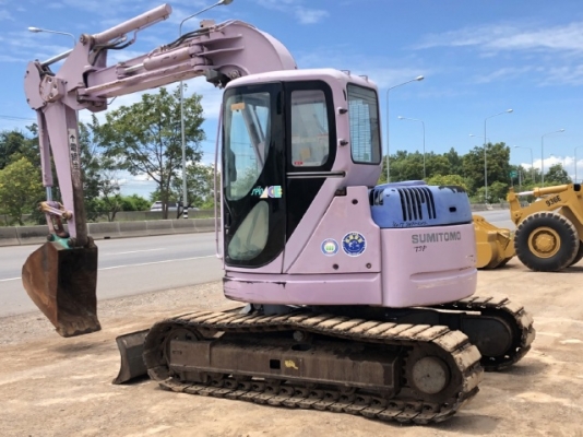 ขายรถขุด SUMITOMO SH75UX-2 คอนโทรลสั้น ปั๊มนิ้ว นำเข้าเองจากญี่ปุ่น สภาพสวยพร้อมใช้ มีVDOการทำงานครับ