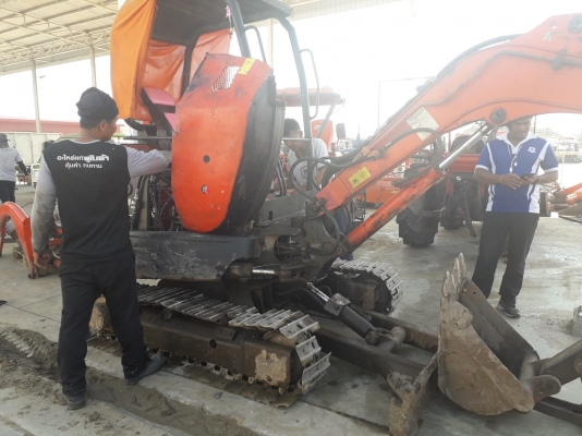 รถขุด kubota KX91-3S2 รถดีปั๊มไม่มีปัญหา