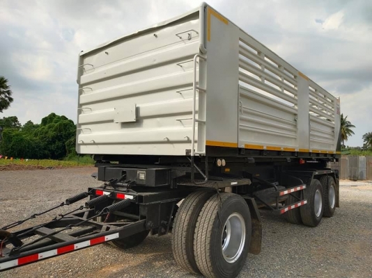 Hino 344 แรง ปี 57 hi-speed แม่ลูกดัมพ์สามมิตร ไมล์สองแสนกว่า รถสวยเดิมยางดี พร้อมใช้งาน