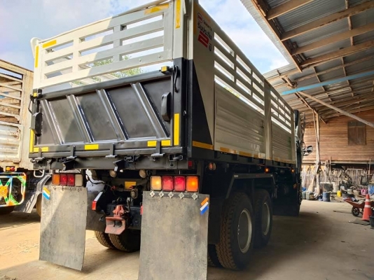 Hino 344 แรง ปี 57 hi-speed แม่ลูกดัมพ์สามมิตร ไมล์สองแสนกว่า รถสวยเดิมยางดี พร้อมใช้งาน