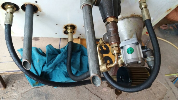 ชุดถังไฮดรอลิค 2 แรง   พร้อมใช้งาน