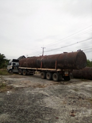 ถังน้ำมัน 22000 ลิตรหนา 6 มิลสภาพสวยๆ ถังน้ำมัน 22000 ลิตรหนา 6 มิลสภาพสวยๆ