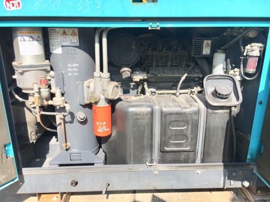 Airman PDS125S-5B1 : เครื่องปั๊มลม มือสองญี่ปุ่น 125CFM โทร. 080-6565422 (หนิง)