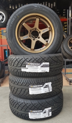 ล้อใหม่ขอบ18 TE37 6รู139ยางใหม่265/60/18 ปี18  4 ล้อ