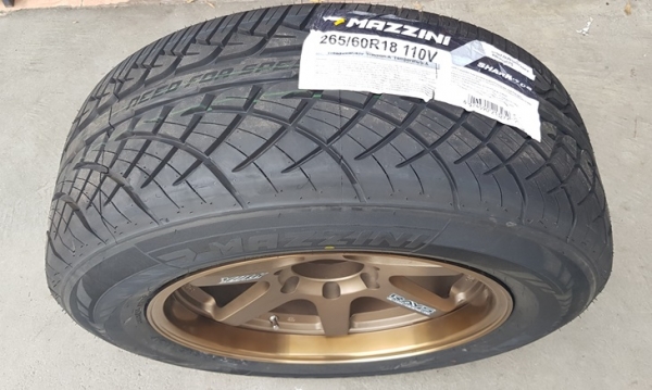 ล้อใหม่ขอบ18 TE37 6รู139ยางใหม่265/60/18 ปี18  4 ล้อ