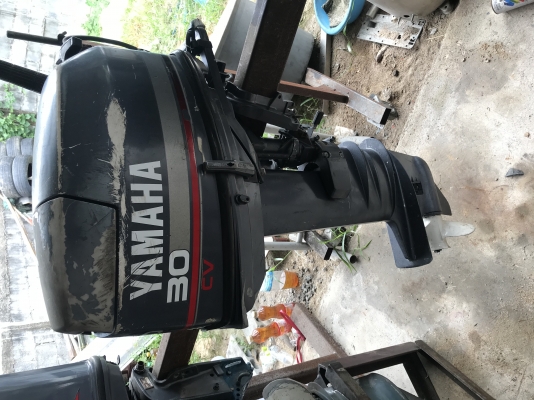 ขายเครื่อง yamaha 30 แรง ฝามล สตาร์2ระบบ