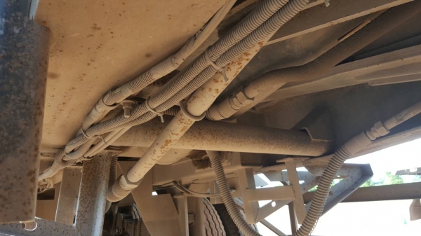 ขาย รถพ่วงดั้มสามมิตรแม่-ลูก HINO FM2P 360 ปี 57 ติดแก๊ส NGV จากโรงงาน เครื่องเดิม เกียร์เดิม เล่มทะเบียนครบ