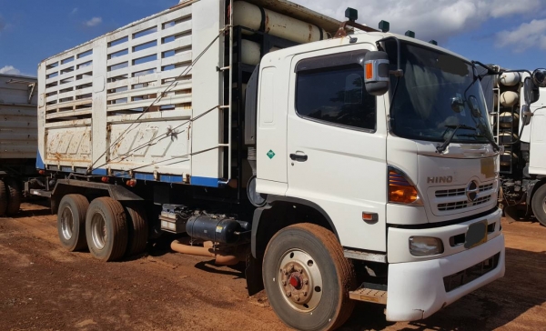 ขาย รถพ่วงดั้มสามมิตรแม่-ลูก HINO FM2P 360 ปี 57 ติดแก๊ส NGV จากโรงงาน เครื่องเดิม เกียร์เดิม เล่มทะเบียนครบ