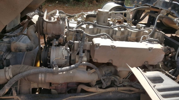 ขาย รถพ่วงดั้มสามมิตรแม่-ลูก HINO FM2P 360 ปี 57 ติดแก๊ส NGV จากโรงงาน เครื่องเดิม เกียร์เดิม เล่มทะเบียนครบ