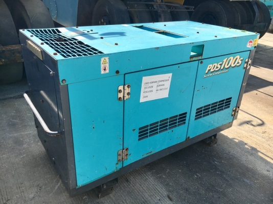 AIRMAN PDS100S-5B2 : 100CFM เครื่องปั๊มลม นำเข้าจากญี่ปุ่น โทร. 080-6565422 (หนิง)
