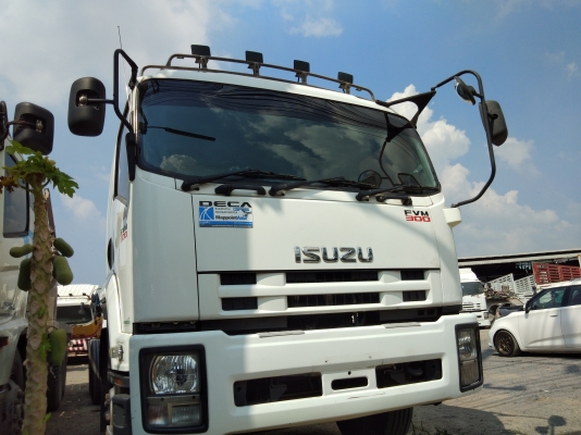 ISUZU FVM300 ปี58 หัวคัสซี เพลาเดียว ยาว 7.7 ม. ISUZU FVM300 ปี58 หัวคัสซี เพลาเดียว ยาว 7.7 ม.