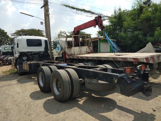 ISUZU FVM300 ปี58 หัวคัสซี เพลาเดียว ยาว 7.7 ม. ISUZU FVM300 ปี58 หัวคัสซี เพลาเดียว ยาว 7.7 ม.