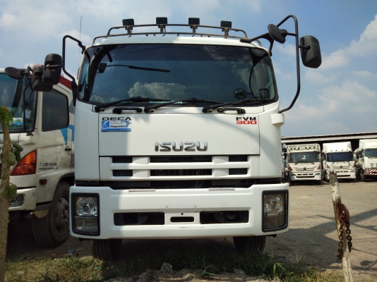 ISUZU FVM300 ปี58 หัวคัสซี เพลาเดียว ยาว 7.7 ม. ISUZU FVM300 ปี58 หัวคัสซี เพลาเดียว ยาว 7.7 ม.