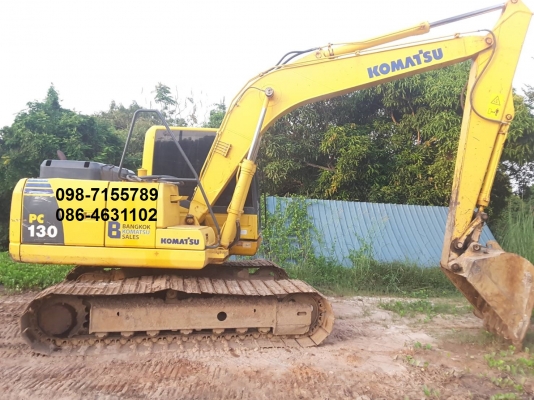 ขาย!! >>> Komatsu Pc130 รุ่น 8 ไฟฟ้าครบ เอกสารอินวอย <<< เบอร์ติดต่อ 098-7155789 086-4631102